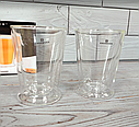 Набір склянок із подвійними стінками 2 шт., 250 мл Edenberg EB-19514/Стоплянки для кавомашини, фото 3