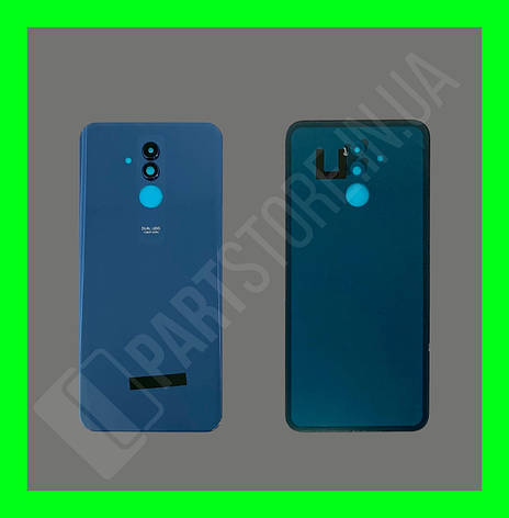 Кришка Huawei Mate 20 lite Blue зі склом камери, фото 1