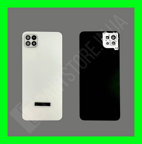 Кришка Samsung A22 A226 White зі склом камери оригінал, фото 2