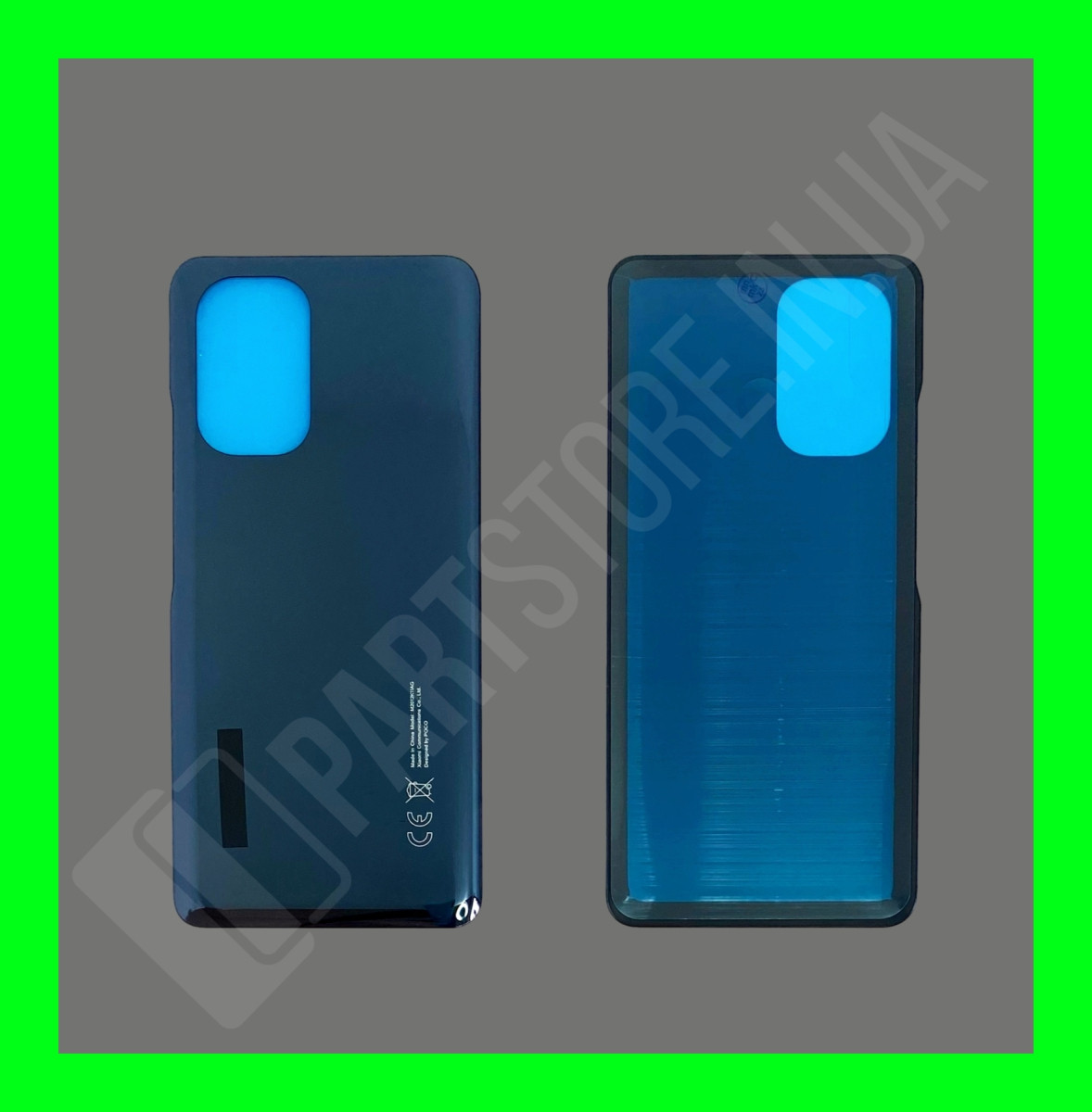 Кришка Xiaomi Poco F3 Night Black