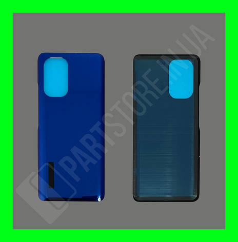 Кришка Xiaomi Poco F3 Ocean Blue оригінал, фото 1