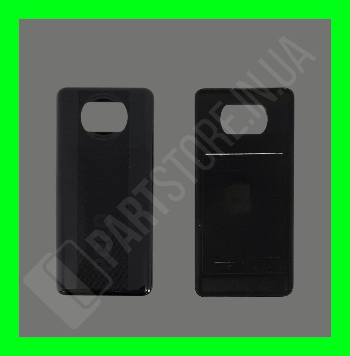 Кришка Xiaomi Poco X3 NFC Black