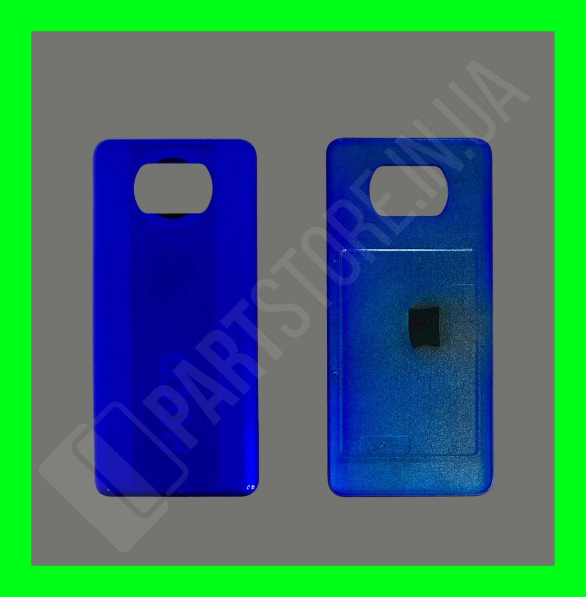 Кришка Xiaomi Poco X3 NFC Blue
