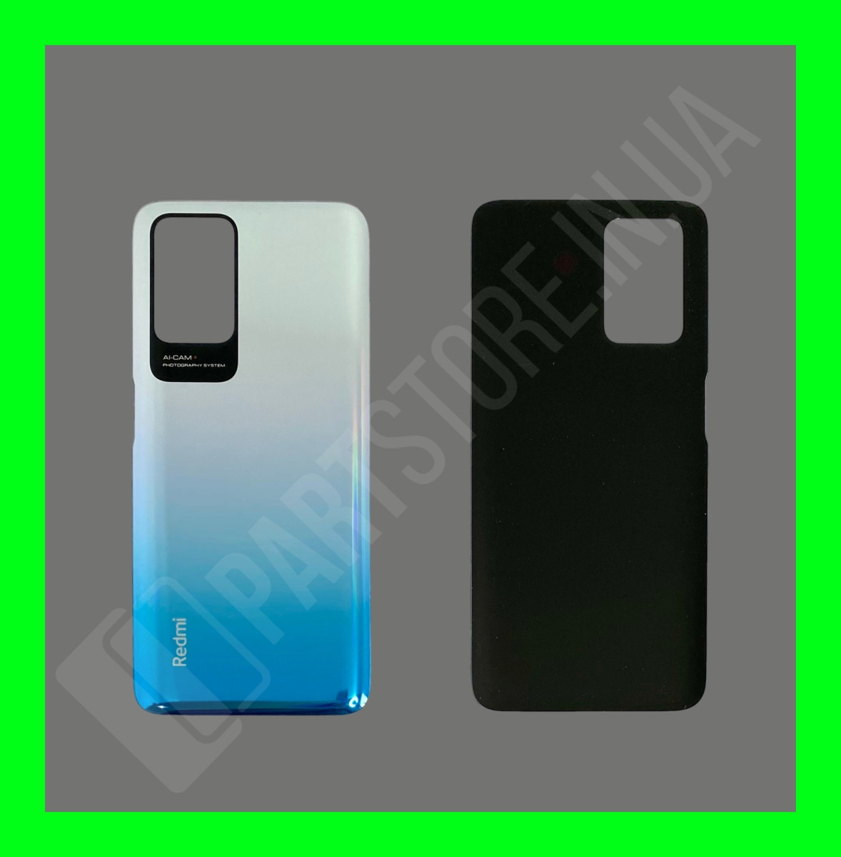 Крышка Xiaomi Redmi 10 (2021) / Redmi 10 (2022) Blue