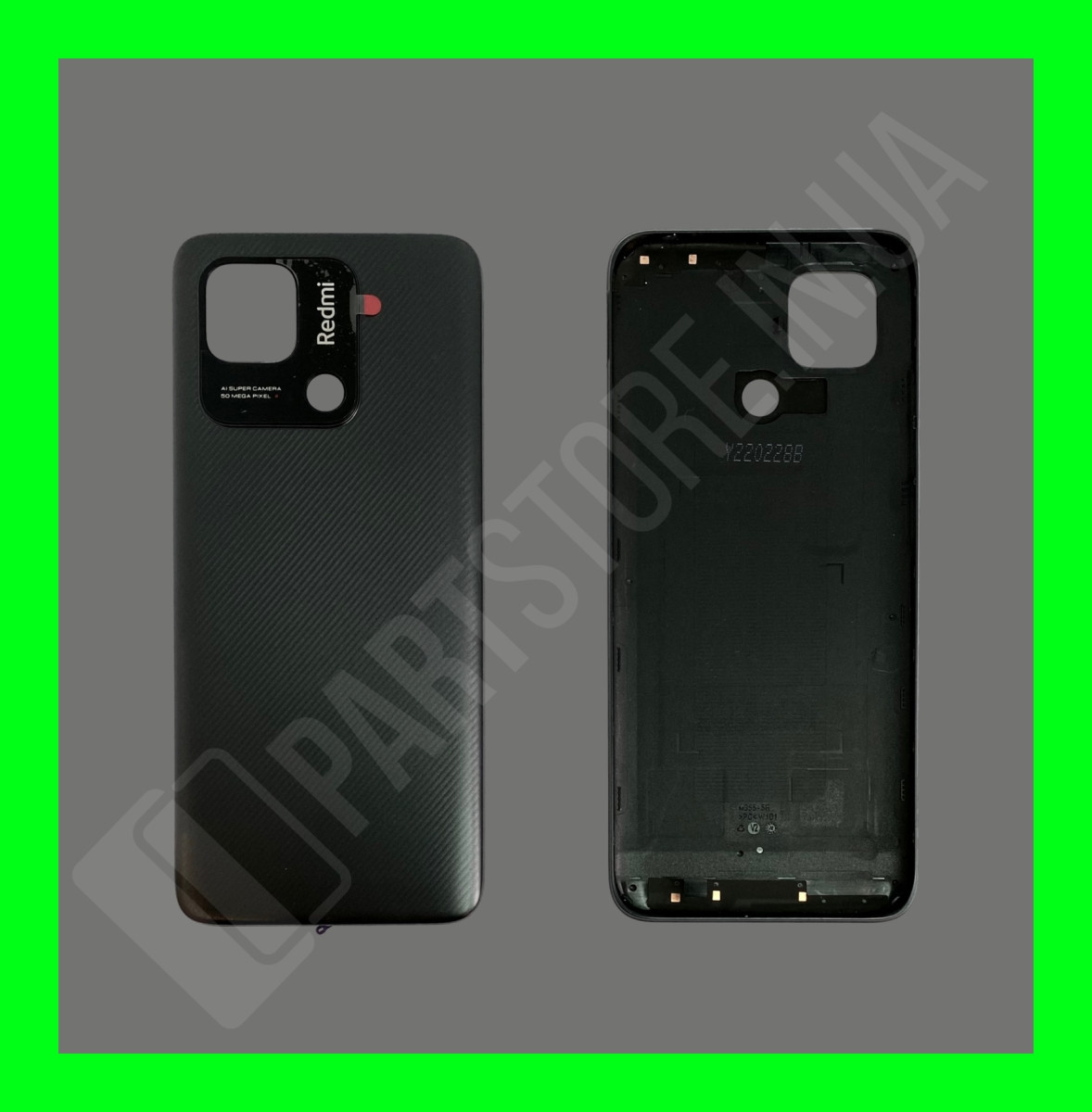 Кришка Xiaomi Redmi 10С Graphite Gray оригінал