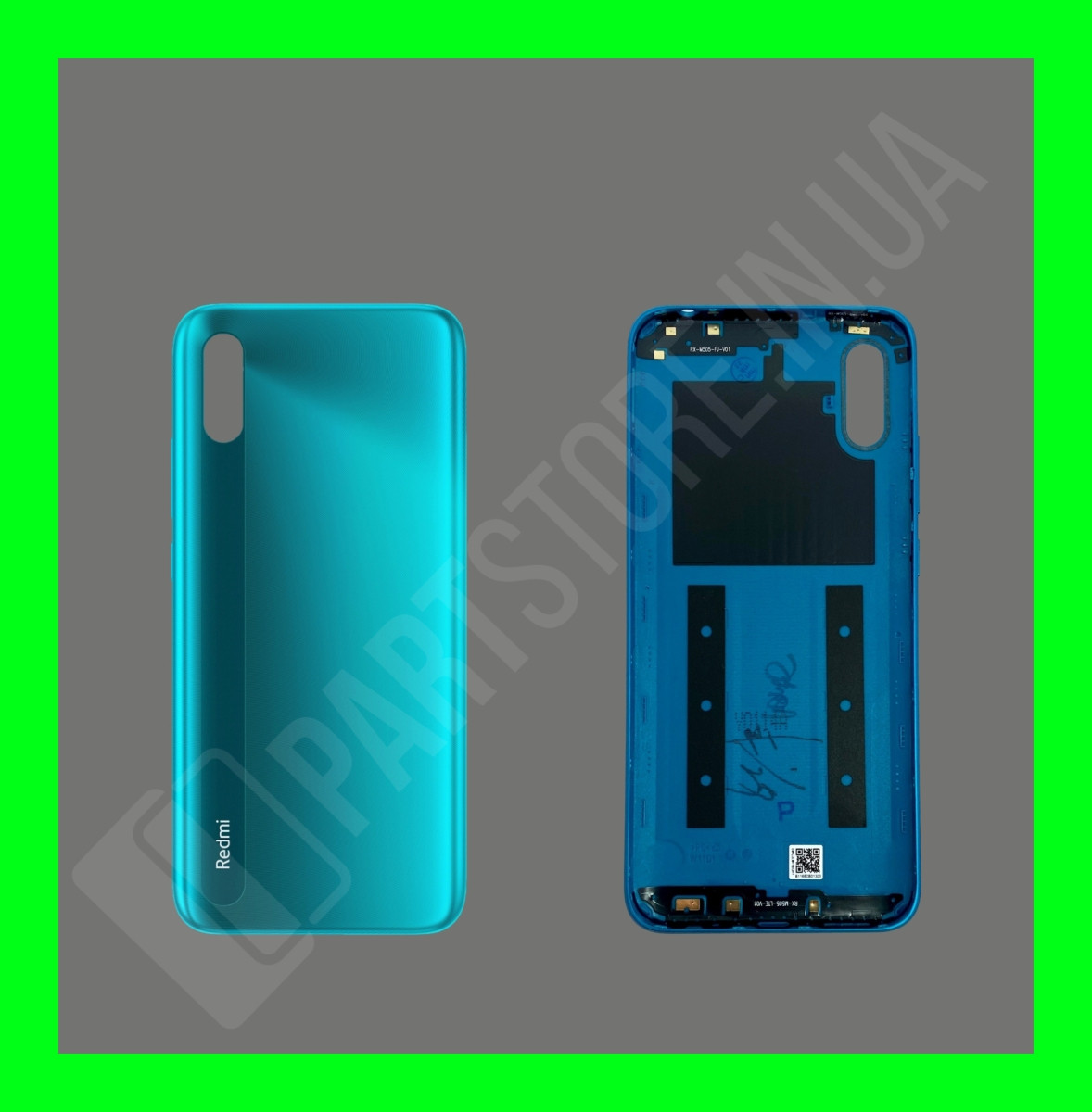 Кришка Xiaomi Redmi 9A Peacock Green