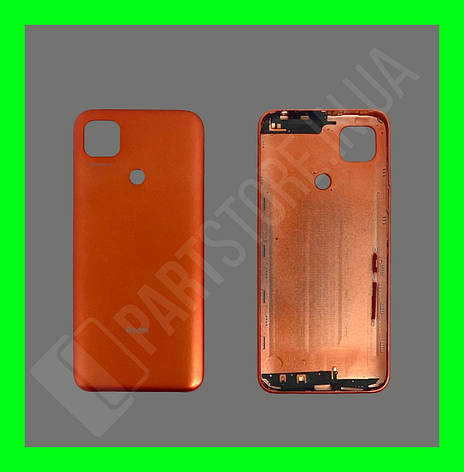 Кришка Xiaomi Redmi 9C Sunrise Orange оригінал, фото 1