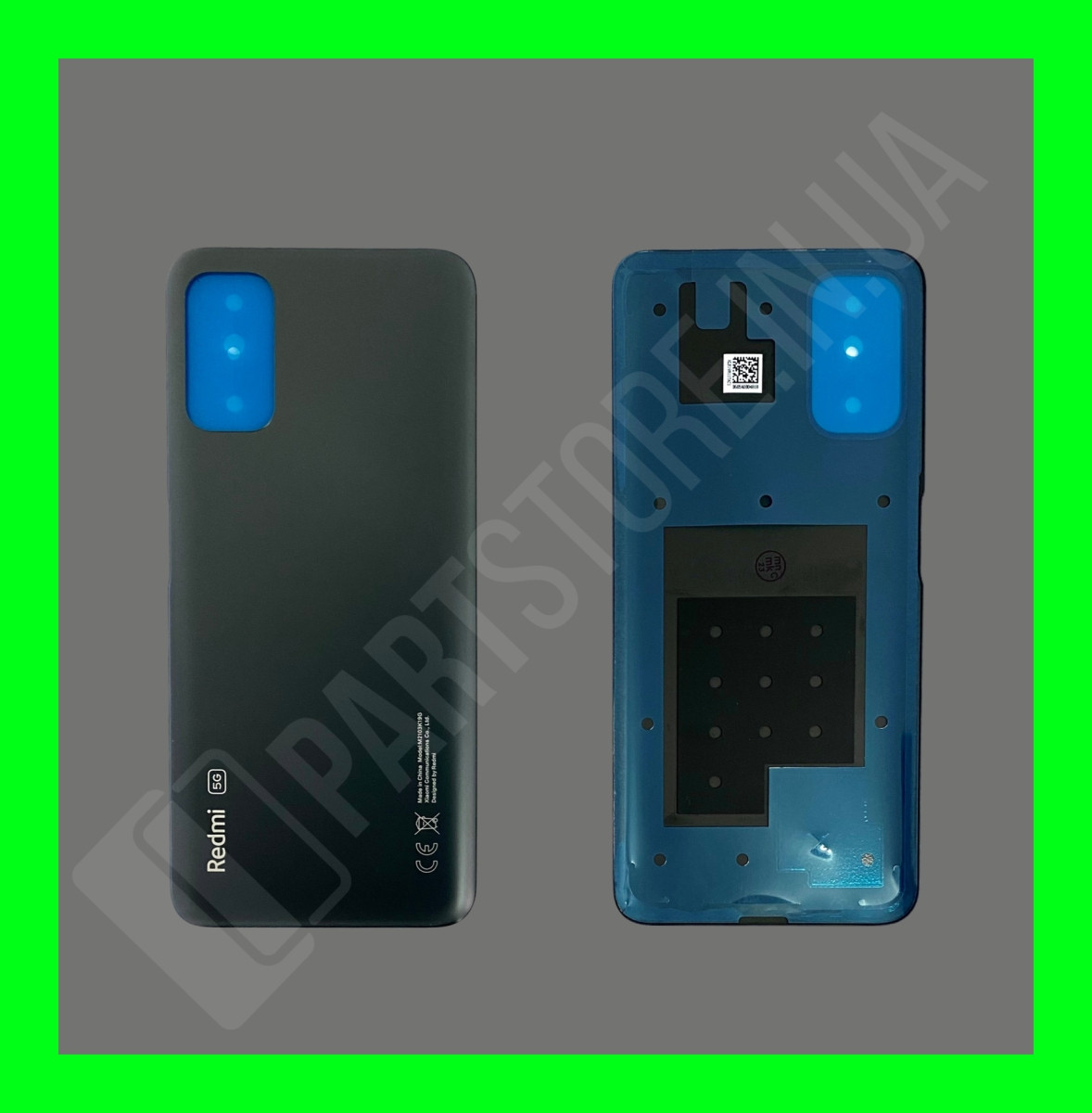 Кришка Xiaomi Redmi Note 10 5G Graphite Gray