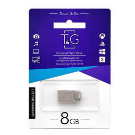 USB Flash T&G металева 106 8GB