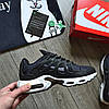 Чоловічі кросівки  Nike Air Max TN Terrascape Plus Black White (Черні з білим) Взуття Найк Аир Макс Плюс шкіра текстиль, фото 10