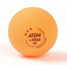 Кульки для настільного тенісу Atemi помаранчеві