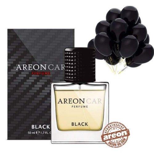 Ароматизатор повітря Areon Car Glass Perfume Black