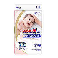 Подгузники для детей 4-8 кг GOO.N Plus 843334 размер S, 50 штук, Toyman