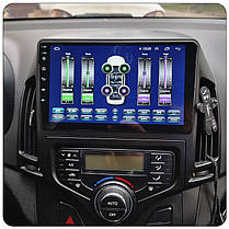 Штатна магнітола 9" Lesko для Hyundai i30 I Рестайлінг 2010-2012 2/32Gb Wi-Fi GPS Base, фото 5