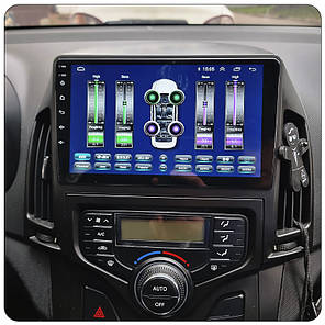 Штатна магнітола 9" Lesko для Hyundai i30 I Рестайлінг 2010-2012 2/32Gb 4G Wi-Fi GPS Top Хюндай, фото 4