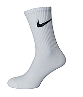 Чоловічі шкарпетки спортивні Nike 40-45р. Білий