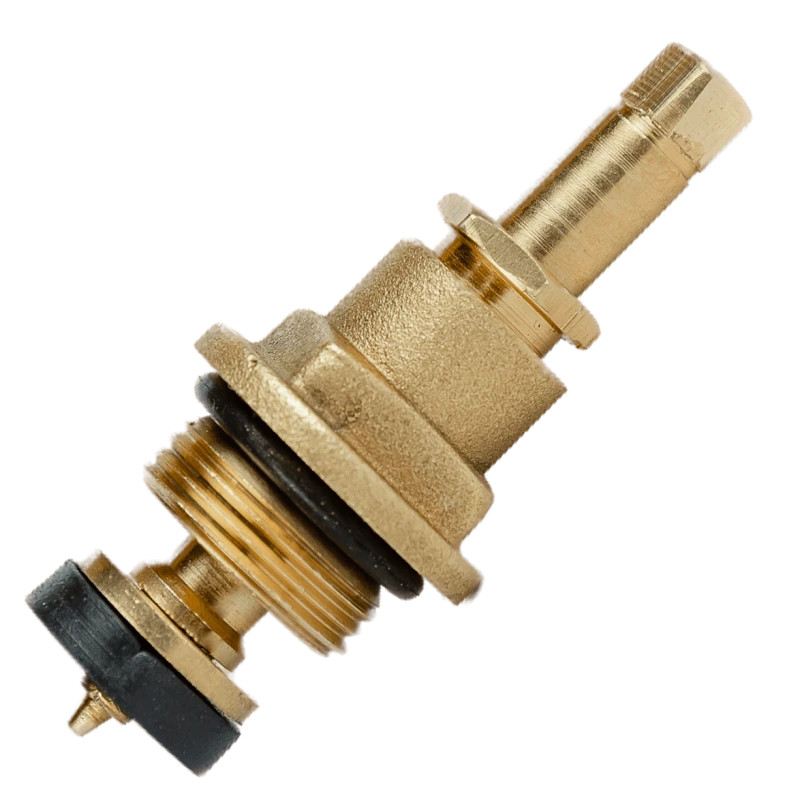 Вентильна головка без маховика для крана ХВ 1/2″ латунна М20 х 1,5 штампована Б1811А VA (000026279), фото 1