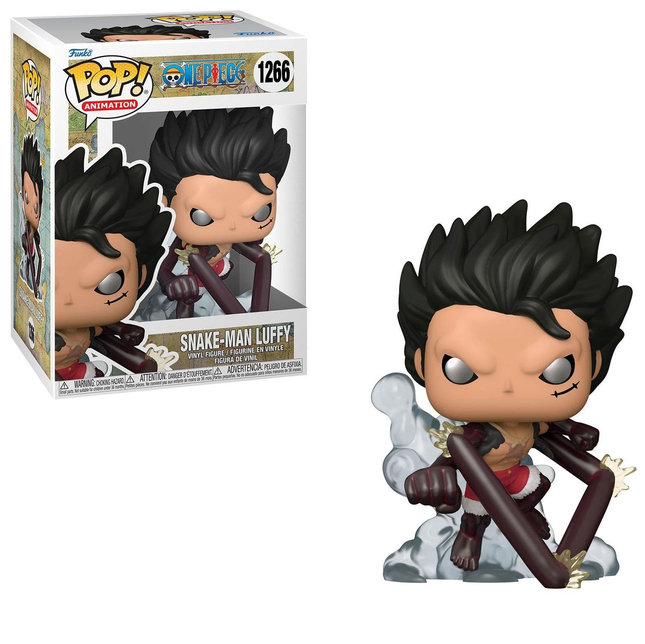 Фігурка Фанко Поп Великий Куш Луффі Funko Pop One Piece Snake Man Luffy 10 см OP SM L 1266