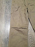 Котонові штани для хлопчиків бежевий Alive 164, фото 2