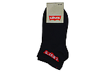 Спортивні Чоловічі шкарпетки Levi's  Асорті  синій, чорний, сірий, фото 5