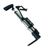 Велосипедний насос ручний алюмінієвий AV