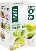 Зелений чай g'tea! з мелісою 75 грамів