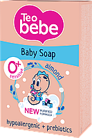 Мыло детское Teo Bebe Sensitive Almond Oil & vitamin E 75г