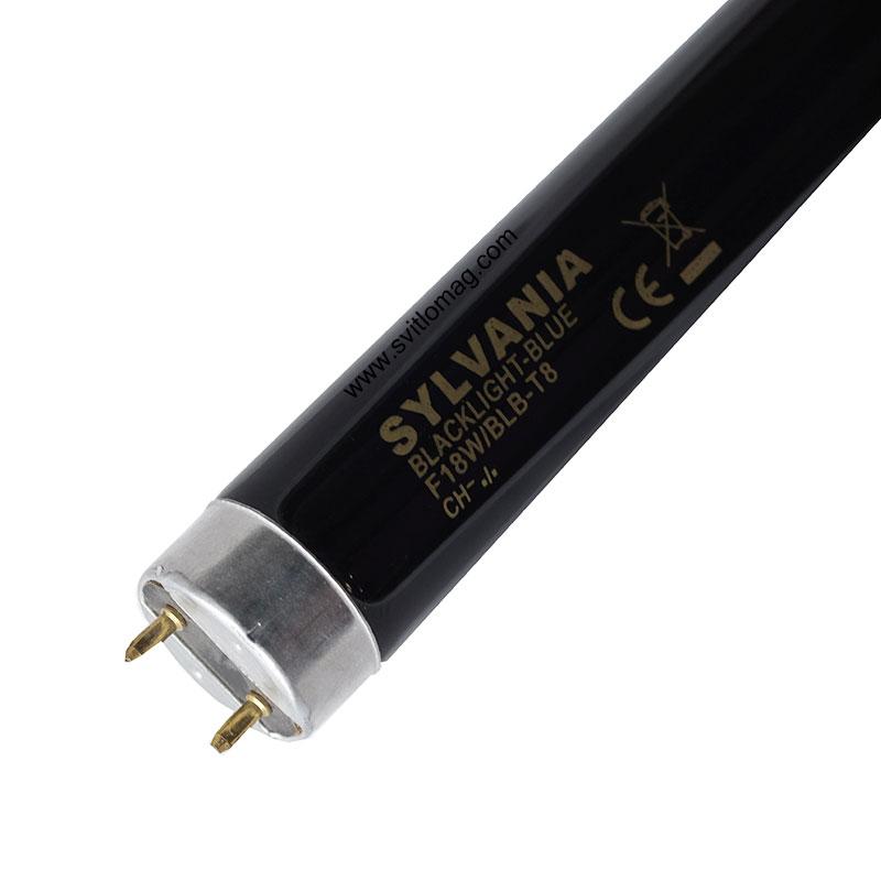 Лампа люмінесцентна ультрафіолетова 18w/08 SYLVANIA G13d, фото 1