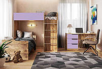 Дитяче ліжко-кімната горище Bed Room 3 корпус Тахо/фасади Сакура (ніжно-рожевий), фото 10