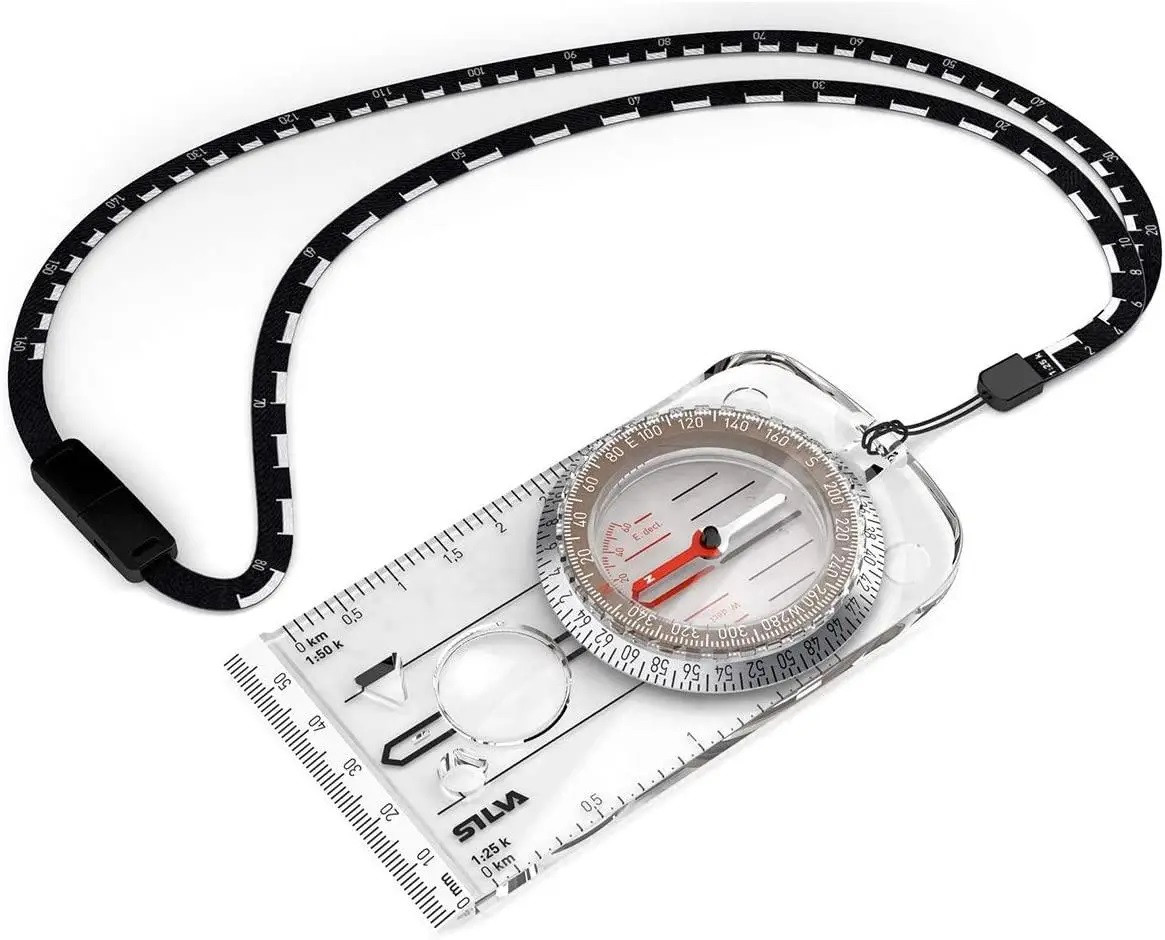 Silva 3S-360/6400 | Точний картографічний компас для професійного використання, орієнтування, туризму та військових завдань