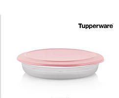 Tupperware Блюдо СК колекція 1.3 л з рожевою кришкою