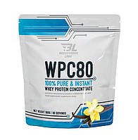 Протеин КСБ Сыворотка белка Whey Protein WPC80 Bodyperson Labs 900g Vanilla вкус Ванили