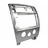 Перехідна рамка Hyundai Tucson 2005-2010 під магнітолу Android 10 дюймів Carav 22-1130 колір срібло, фото 4