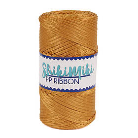 Плоский трикотажний шнур PP Ribbon, колір каррі