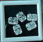 Муассаніт радiант 1 ct  7х5 мм, фото 4
