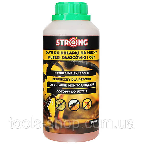 Приманка для пасток ос, мух, мошок Strong, 500 мл, фото 1