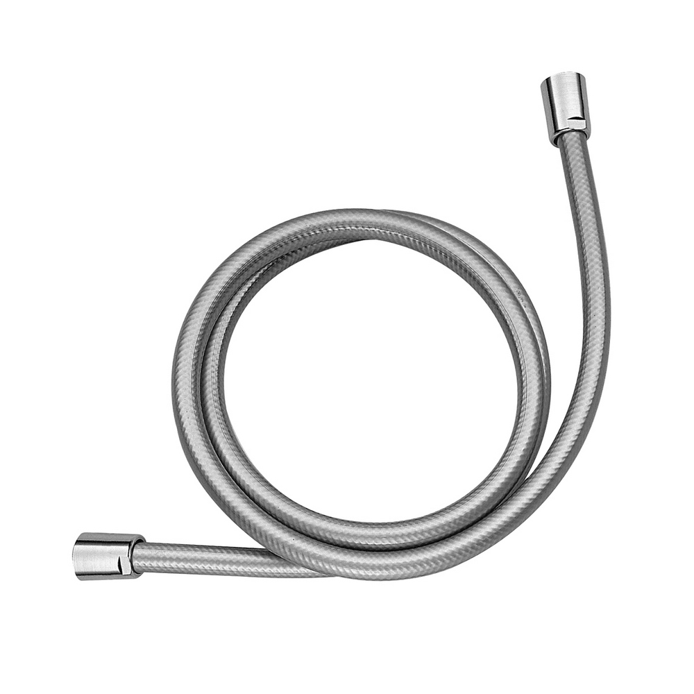 Шланг для душу ISA Metalflex 1/2"x1,5 м матовий хром (латунні гайки) Італія 62300