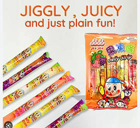 Японські желейні цукерки Jin Jin Jelly Strip 300g