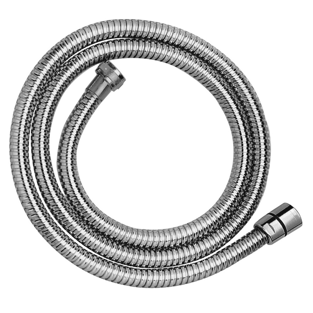Шланг для душа ISA 1/2"x2,0 м. (подвійне неіржавке обплетення) Італія 61600P, фото 1