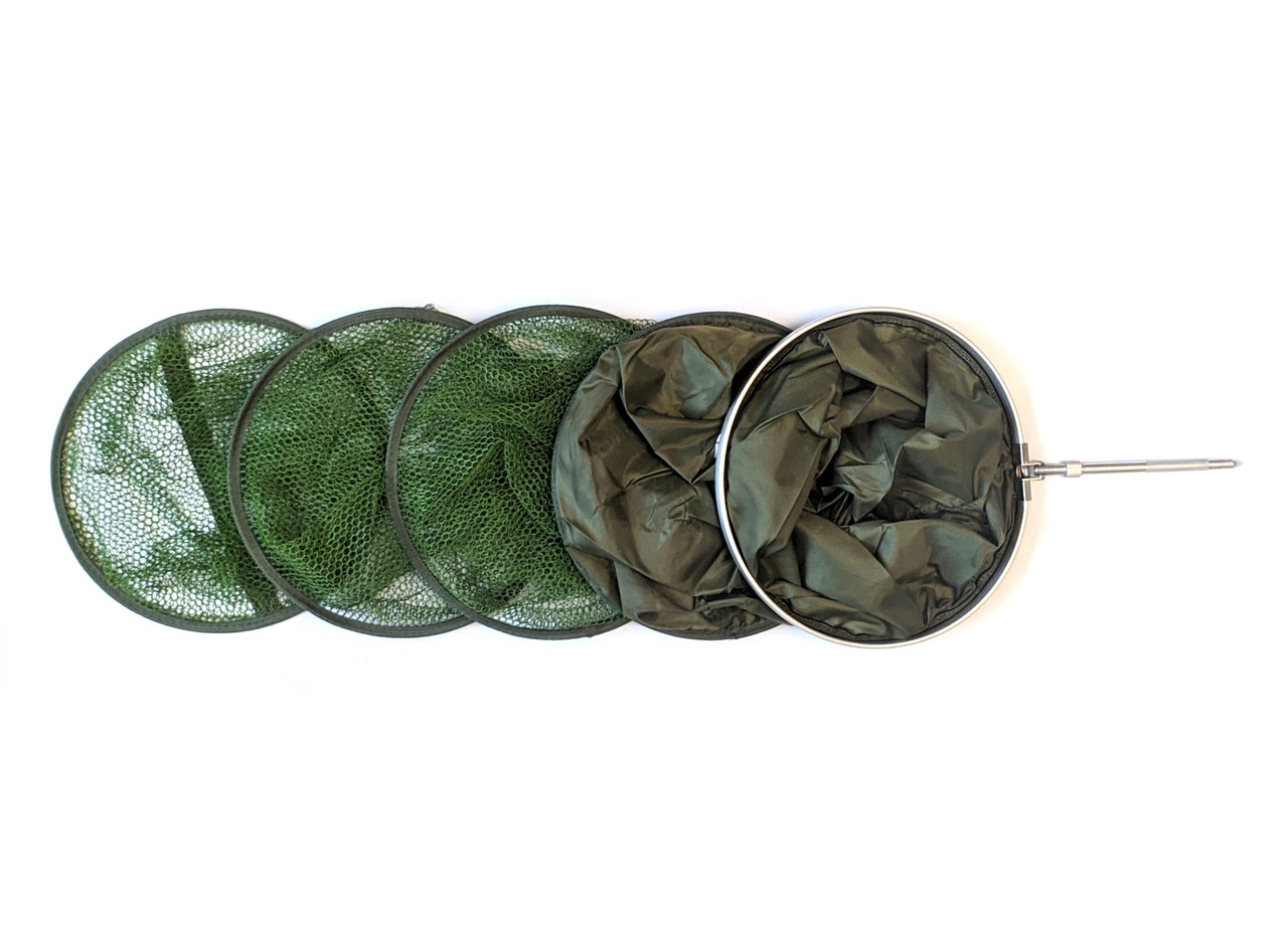 Садок Dr.Agon Ø30 см довжина 1.6 метра з кілочком (круглий, прогумована сітка), фото 1