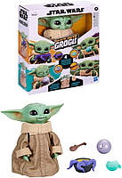 Інтерактивний Малюк Йода Грогу Star Wars The Mandalorian Galactic Snackin' Grogu Animatronic Toy