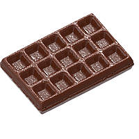 Форма для шоколада "Брюсельские вафли" L 55 мм W 37 мм H 6 мм V 2х5 шт./9,5 г Chocolate World FD-1991 CW