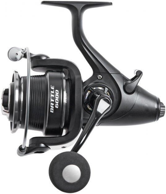 Котушка Brain Battle 5000 (5.1:1; 6+1BB) Screw Handle, коропова котушка з бейтраннером