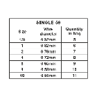 Одинарний гачок ZEUS Single 59 з насічками №4 (8 шт) (9 мм), фото 6