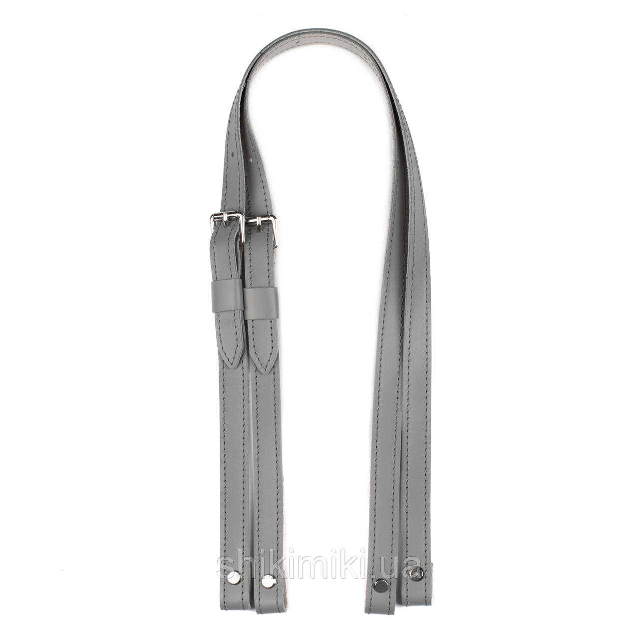 Ремені для рюкзаків на підкладі з регулюванням на винтах, (80*2 см), колір Світло-сірий, фото 1