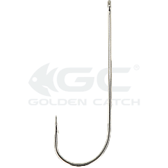 Гачок морський GC Sea Fish №1 (Nickel) (≈12 мм, 10 шт)