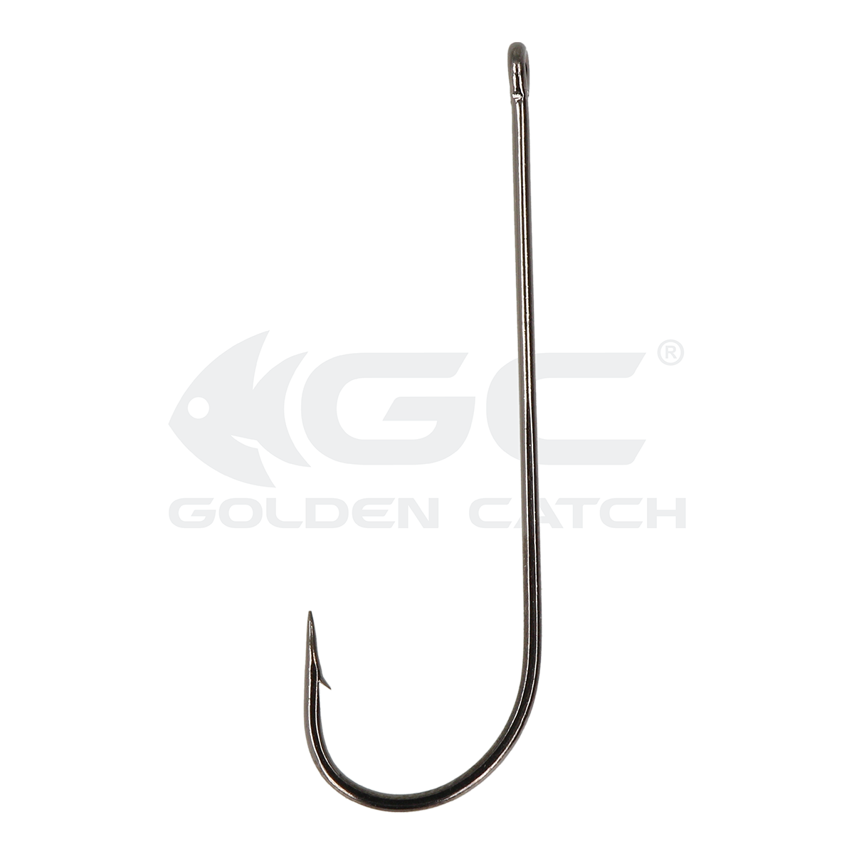 Гачок морський GC Bullhead №2 (Black Nickel) (≈12 мм, 8 шт)