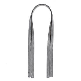 Ручки пришивні на підкладе для шоперів (80*1,5 см), колір Світло-сірий