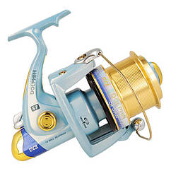 Котушка Tica Dolphin SF5000 (13+1BB, 4.1:1) для коропової і берегової морської лову (додаткова шпуля)