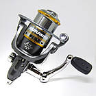 Якісна котушка Fishing ROI BORA PLUS 1000 2+1bb для спінінга, котушка для лову дрібної щуки, окуня, фото 4